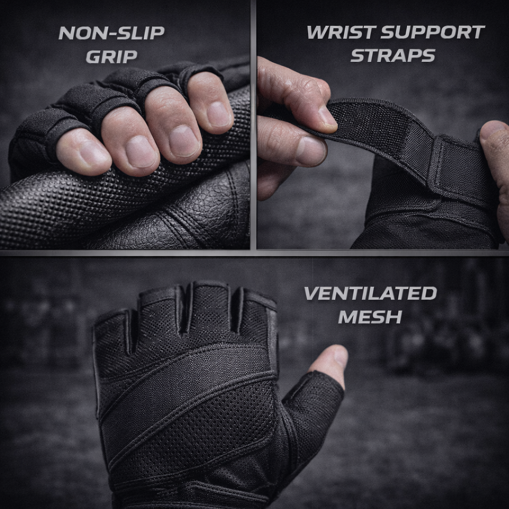 ATHRIONIX™ AX-GG Gym Gloves